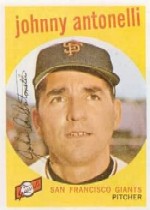 1959 Topps Baseball Cards      377     John Antonelli